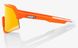 Велосипедные очки Ride 100% S3 - Neon Orange - HiPER Red Multilayer Mirror Lens, Mirror Lens