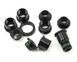 Бонки SRAM RED chainring bolt kit 5x2 M8.5x7 / M8.5x5 aluminum black, hidden bolt including spacer qty 5