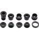Бонки SRAM RED chainring bolt kit 5x2 M8.5x7 / M8.5x5 aluminum black, hidden bolt including spacer qty 5