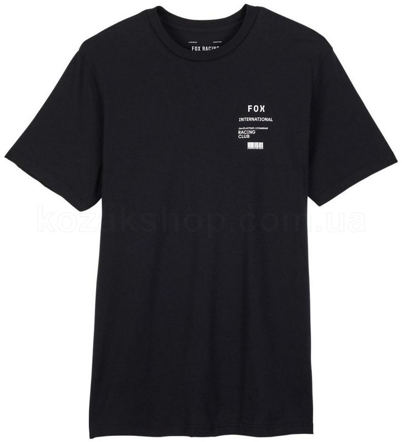 Футболка FOX NUMERICAL PREMIUM TEE [Black], M