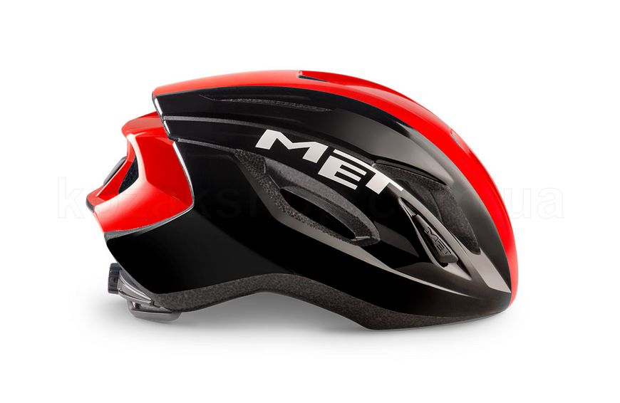 Шлем MET Strale Black Red Panel | Glossy, M (56-58 см)