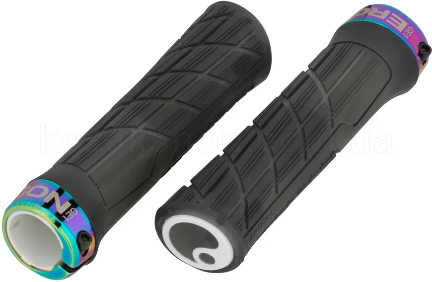 Грипсы Ergon GE1 Evo Slim Factory Frozen Stealth / Oil Slick