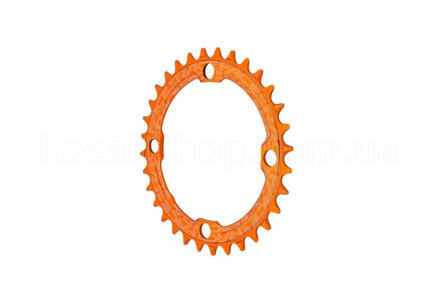 Звезда RaceFace NarrowWide 104 BCD, 32t, Orange, 10-12S