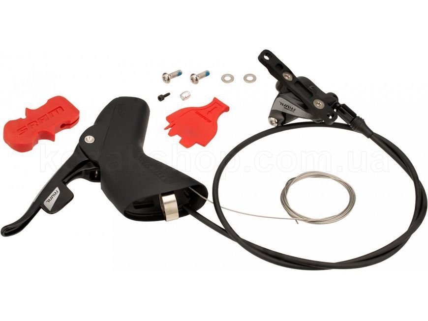 Hydraulic Disc Brake Dropper Actuator SRAM Rival Left Rear Brake 2000mm Flat Mount