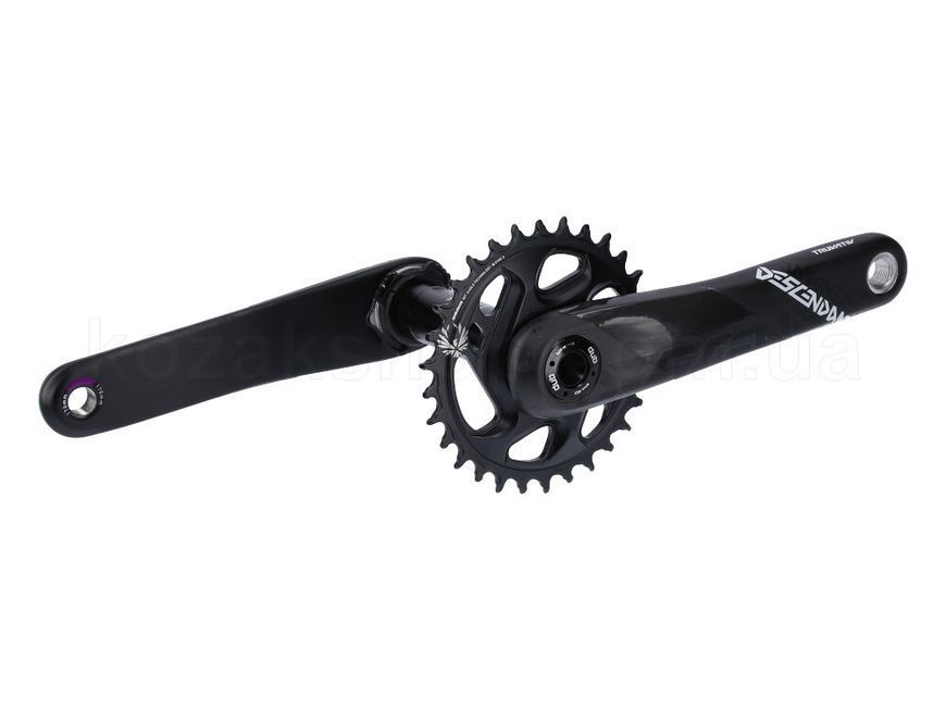 Шатуны TRUVATIV Descendant Carbon Eagle Cannondale-AI DUB 12шв 170 Зірка 30t X-SYNC 2 Black