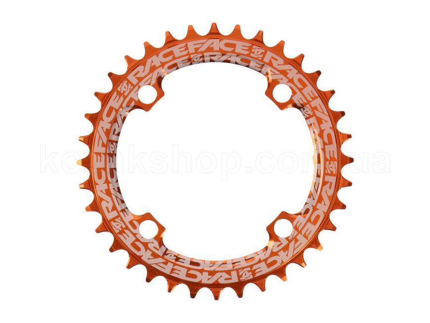 Звезда RaceFace NarrowWide 104 BCD, 32t, Orange, 10-12S