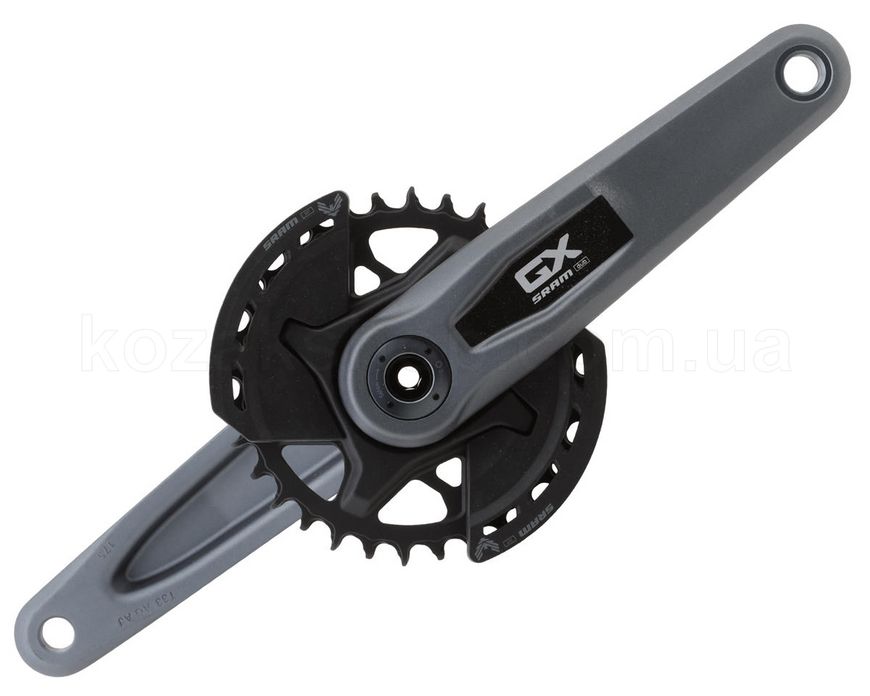 Шатуны SRAM GX Eagle T-Type 32t 175mm Q174 CL55 DUB MTB Wide Dark Polar D1 2-guards (BB not included)