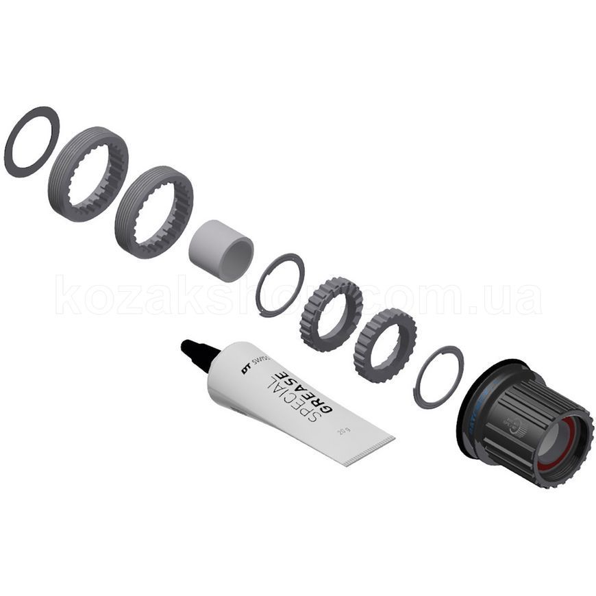 Комплект модернизации DT Swiss Upgrade Kit Ratchet LN MTB Hybrid SHIMANO Micro Spline Steel 18 teeth (HXYXXX00N5968S)