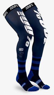Мото носки Ride 100% REV Knee Brace Performance Moto Socks [Navy], S/M