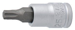 Головка торцева Unior Tools з TORX вставкою Unior Tools 1/4" TX 20 Screwdriver socket with TX profile 1/4"