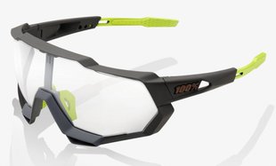 Велосипедные очки Ride 100% SPEEDTRAP - Soft Tact Cool Grey - Photochromic Lens, Photochromic Lens