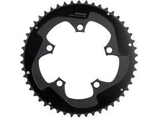 Зірка SRAM Chain Ring Road Red B2 X-Glide 50T Yaw 11 SPEED S3 110 BCD ALUM 5MM BLAST BLACK 2-PIN (50-34)
