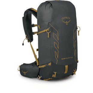 Рюкзак Osprey Talon Velocity 30 [dark charcoal/tumbleweed yellow] - S/M