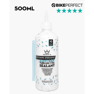 Герметик бескамерный Peaty's Holeshot BioFibre Tubeless Tyre Sealant 500ml