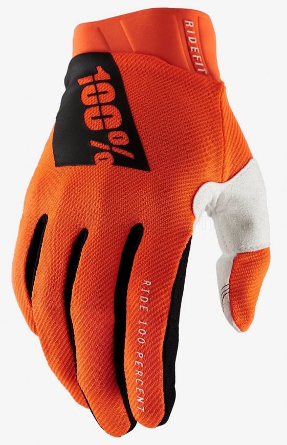 Перчатки Ride 100% RIDEFIT Glove [Fluo Orange], M (9)