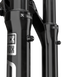 Вилка RockShox ZEB Ultimate Charger 3 RC2 - Crown 27.5" Boost™ 15x110 180mm Black Alum Str Tpr Sm CrownOD 44offset DebonAir+ (Inc. Bolt on Fender,2 Btm Tokens, Star nut & Maxle Stealth) A2