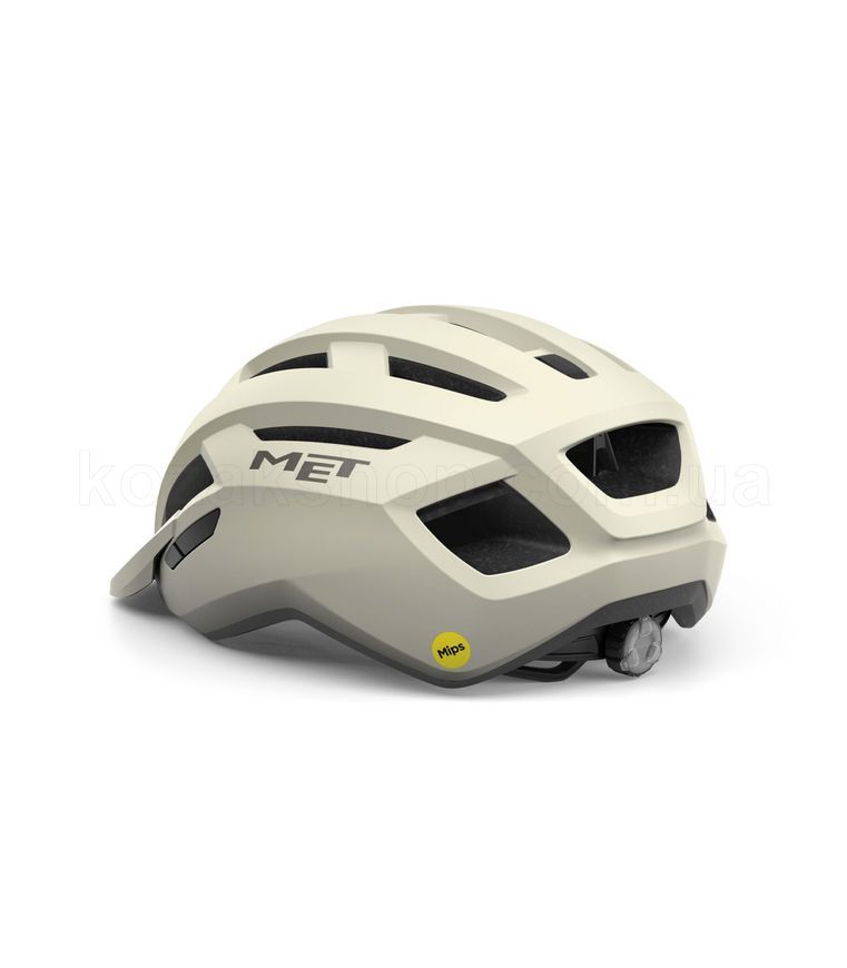 Вело шолом MET ALLROAD MIPS CE [Off White | Matt] - L (58-61 см)