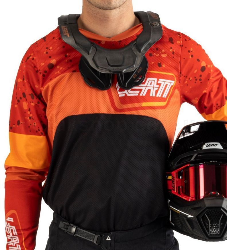 Мото джерсі LEATT Moto 4.5 Enduro Jersey [Burn], M