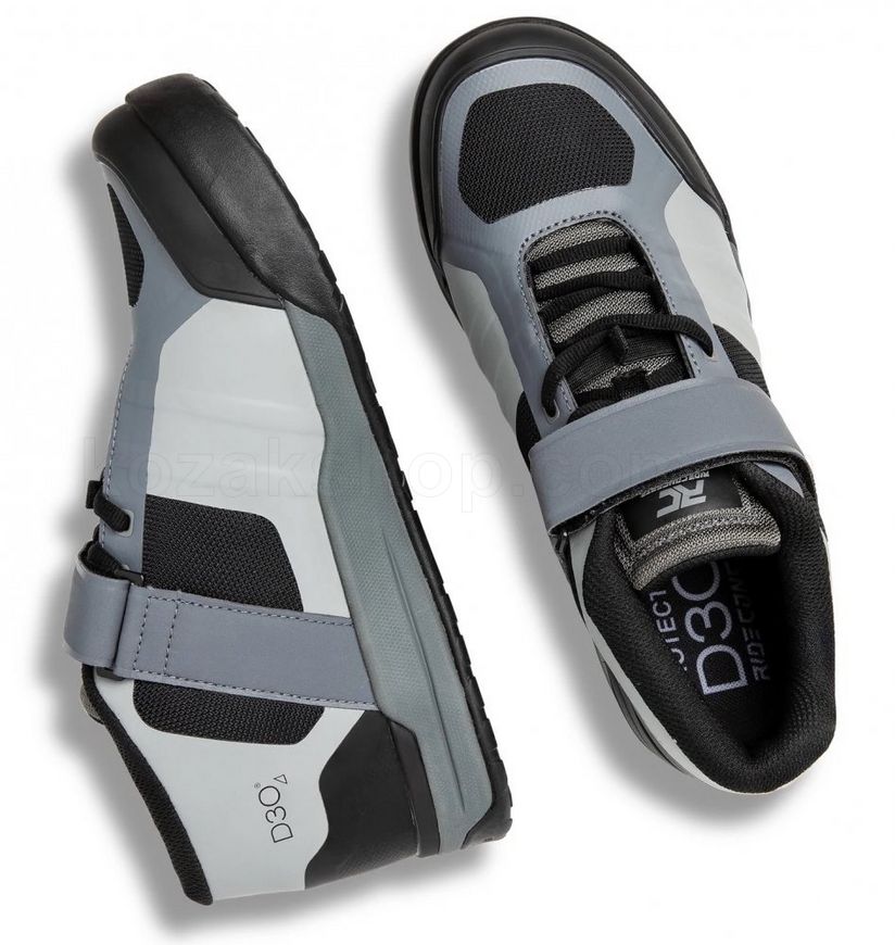 Вело взуття Ride Concepts Transition - CLIP [Charcoal], US 10