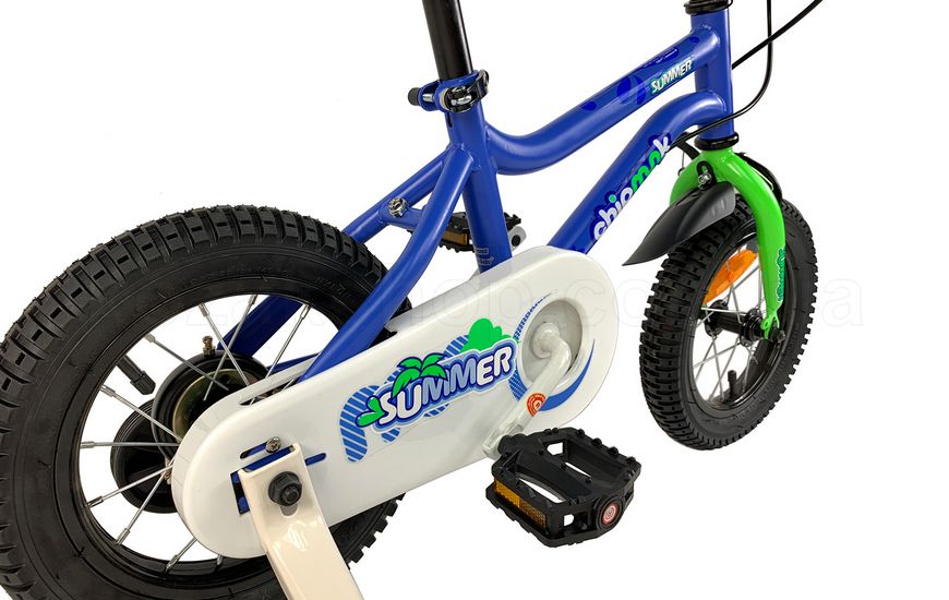 Детский велосипед RoyalBaby Chipmunk MK 14", OFFICIAL UA, синий