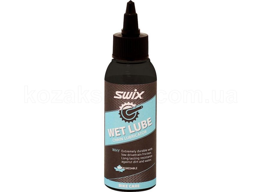 Смазка для ланцюга SWIX Bike Lube Wet, 100 ml