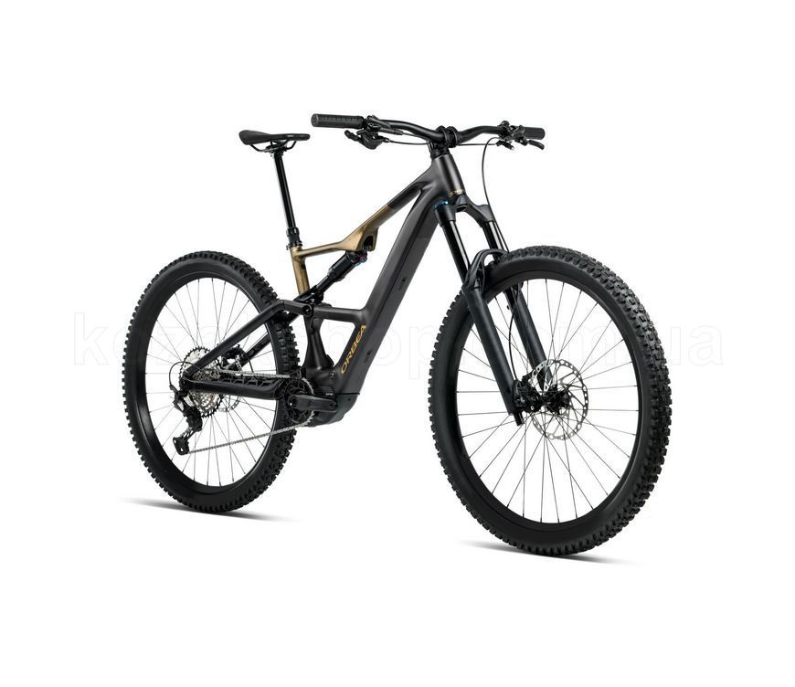 Электровелосипед ORBEA RISE LT H20 [Diamond Black - Splash Olive Green (Matt)] - L