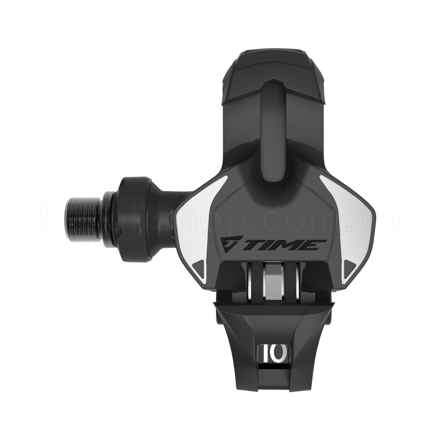 Контактные педали TIME XPro 10 road pedal, including ICLIC free cleats, Black/Grey