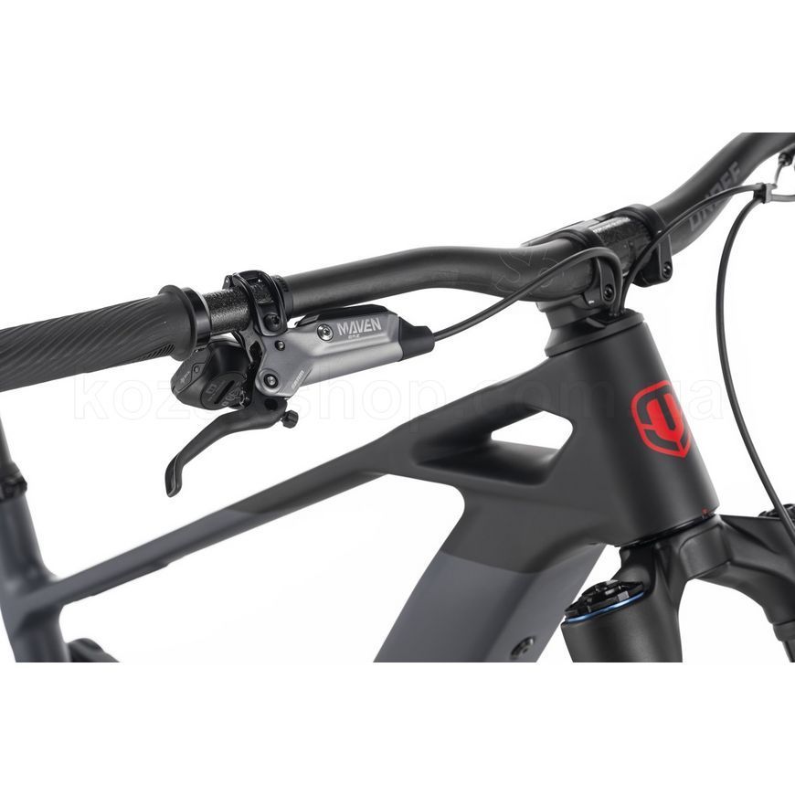 Электровелосипед MONDRAKER DUNE RR Carbon 29/27.5'' 170mm, 400Wh Bosch SX, [Black/Grey/Red], L