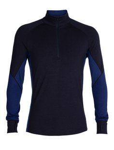 Термокофта Icebreaker 260 Zone LS Half Zip MEN MIDNIGHT [NAVY] -/ROYAL NAVY S