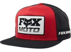 Кепка FOX CHARGER SNAPBACK HAT [BLACK RED], One Size