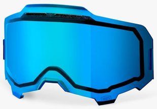 Линза для маски 100% ARMEGA/ARmatic Dual Vented Lens [Mirror Blue], Dual Mirror Blue Lens