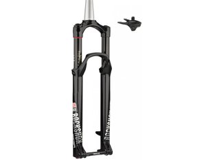 Вилка RockShox Reba RL - Манетка, 29", ось 15x100, 100mm, Черный, Шток конус Solo Air