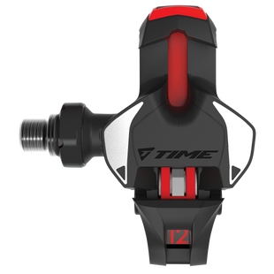 Контактні педалі TIME XPro 12 road pedal, including ICLIC free cleats, Black/Red