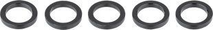 Шайба бонки SRAM crank chainring nut spacer kit 2mm aluminum black qty 5
