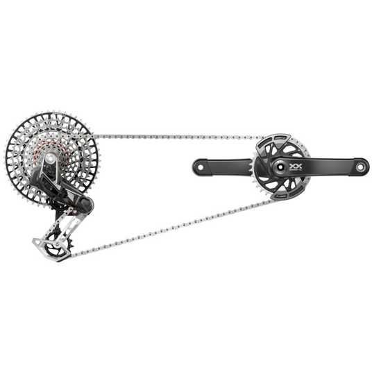 Групсет SRAM XX Eagle AXS T-Type Transmission Groupset - 170 мм