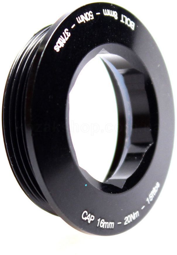Выжимное кольцо шатунов Race Face CINCH XC/AM Drive Side, M16 Puller Cap/Washer (Black)
