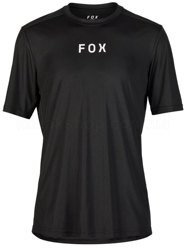 Вело джерси FOX RANGER SS JERSEY - MOTH [Black], M