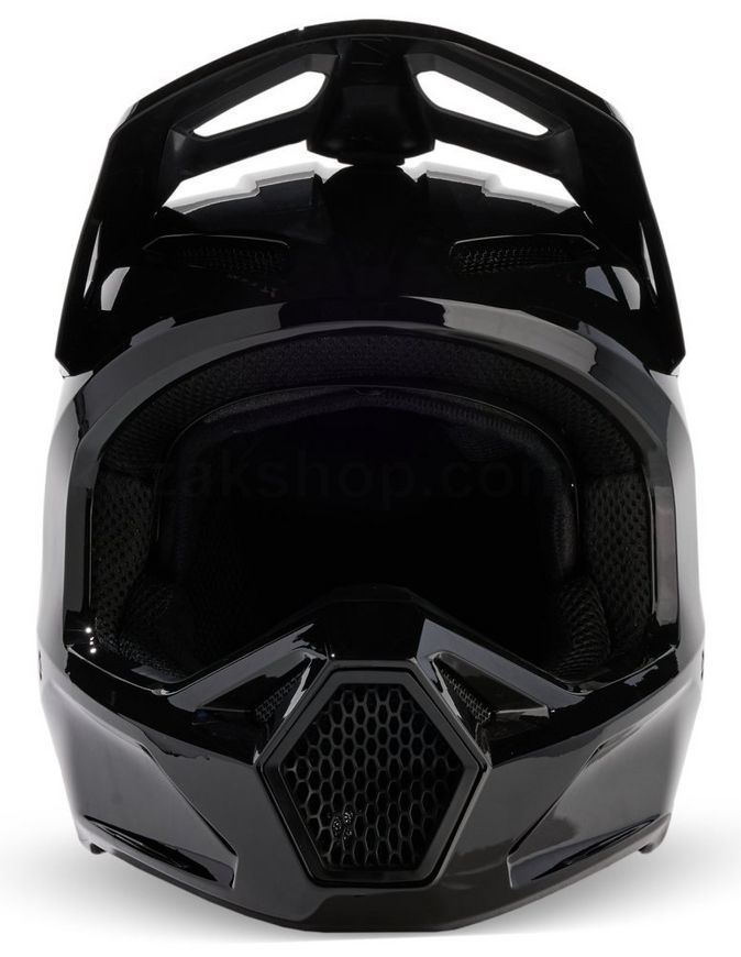 Мотошолом FOX V1 SOLID Helmet [Black], M