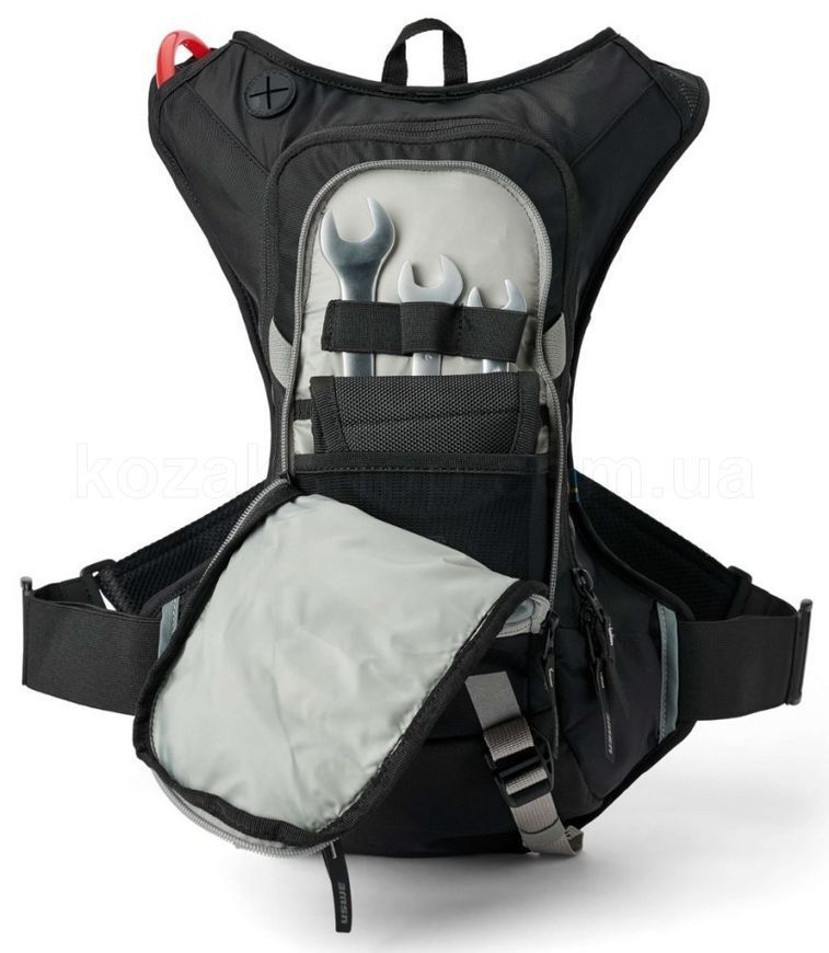 Рюкзак USWE Moto HYDRO 8L Hydration Pack - Adventure [Black]
