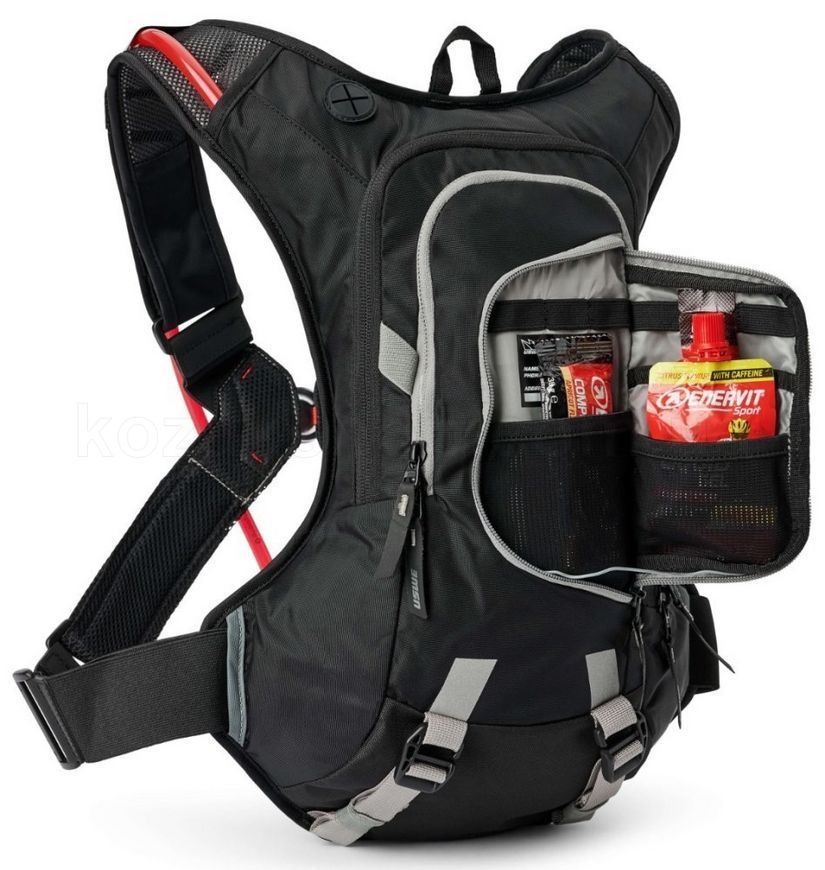 Рюкзак USWE Moto HYDRO 8L Hydration Pack - Adventure [Black]