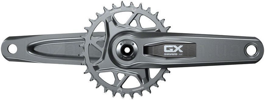 Шатуны SRAM GX Eagle T-Type 32t 165mm Q174 CL55 DUB MTB Wide Dark Polar D1 2-guards (BB not included)