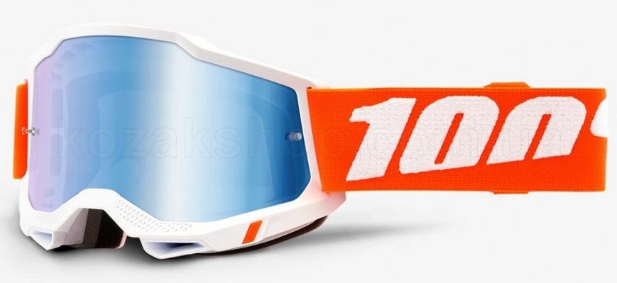 Маска 100% ACCURI 2 Goggle Sevastopol - Mirror Blue Lens