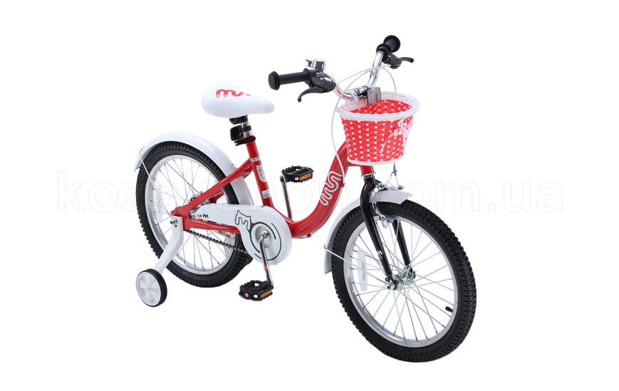 Дитячий велосипед RoyalBaby Chipmunk MM Girls 14", OFFICIAL UA, червоний