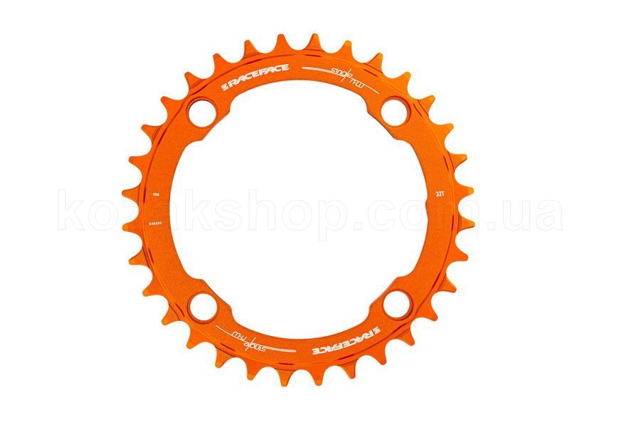 Звезда RaceFace NarrowWide 104 BCD, 36t, Orange, 10-12S