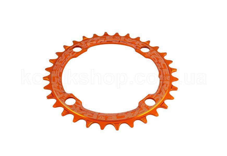 Звезда RaceFace NarrowWide 104 BCD, 36t, Orange, 10-12S