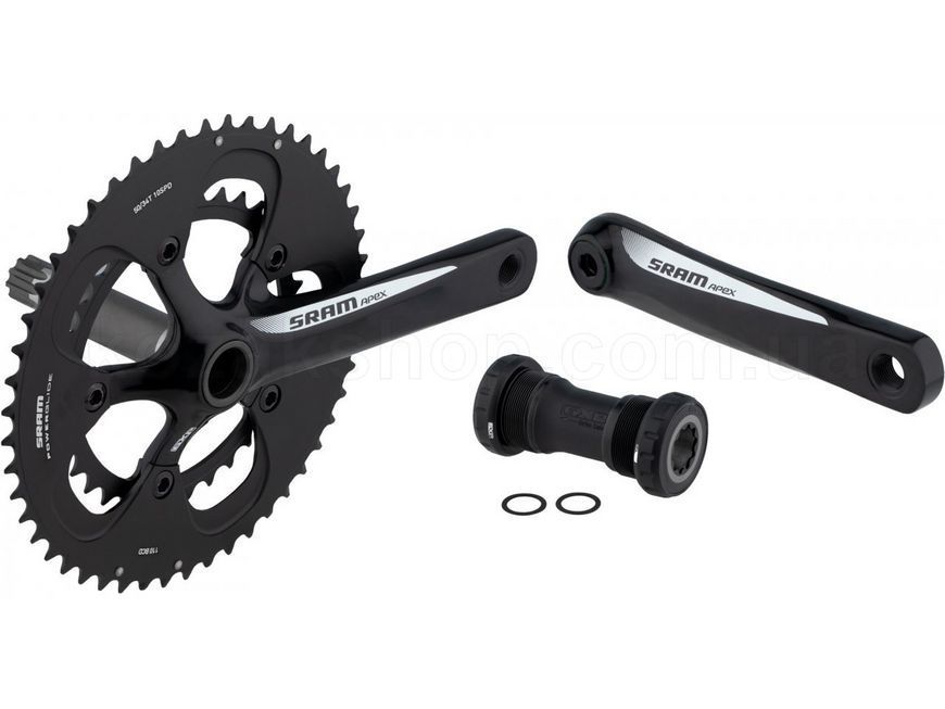 Шатуни SRAM Apex White GXP Cups 68 175 50-34