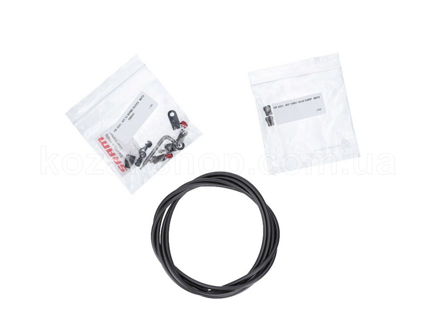 Гидролиния SRAM Disc Brake Hydraulic Hose Kit - 2000mmBlk-AVIDCode/R,Elixir1/3,Juicy3,DB 1/3/8,LevelULT/TLM(B1),Level/T,Guide RE,G2 RE/RS/R ,S9002P(Red,Force,Rival-2PeTapAXS),MAVEN BRZ (A1 (00.5318.036.000)