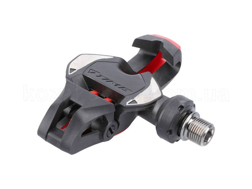 Контактні педалі TIME XPro 12 road pedal, including ICLIC free cleats, Black/Red