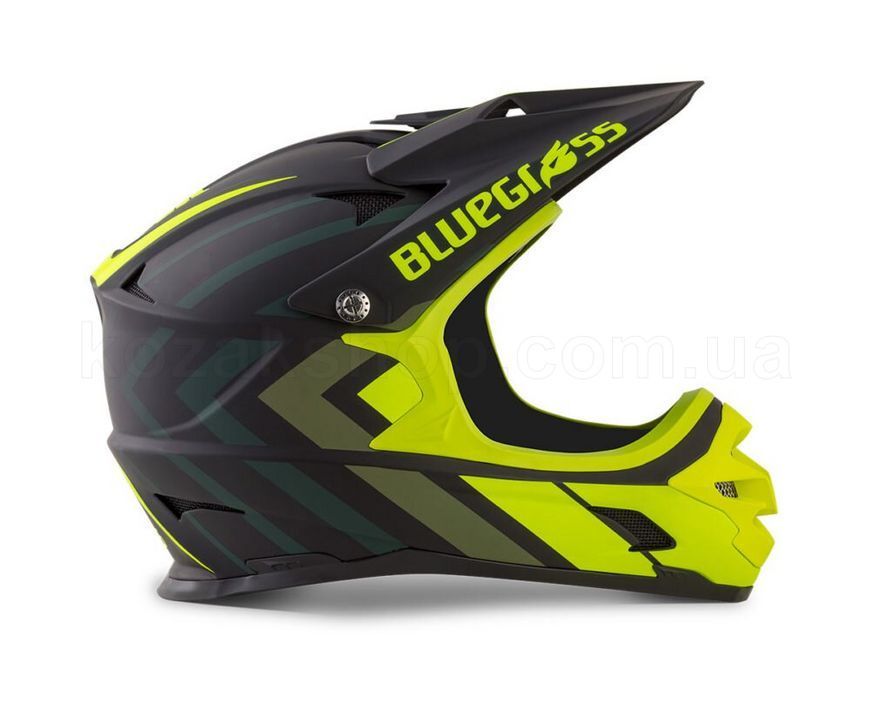 Шлем Bluegrass Intox [BLACK SHADED FLUO YELLOW | MATT] S