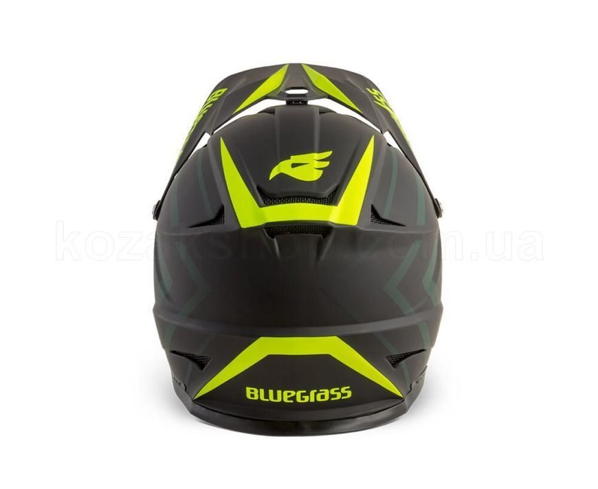 Шлем Bluegrass Intox [BLACK SHADED FLUO YELLOW | MATT] S